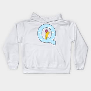 Copy of Simpsons letter Kids Hoodie